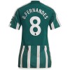 Camiseta de fútbol Manchester United B. Fernandes 8 Segunda Equipación 23-24 - Mujer